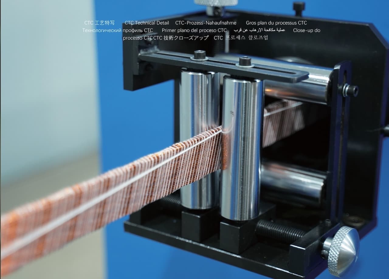 CTC Wire Cross-Section – Strand Structure