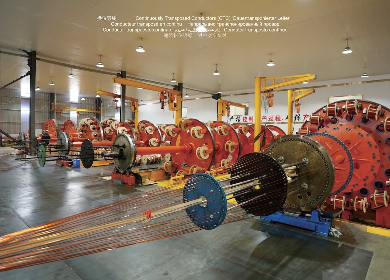 Transposing Head – 96-Strand CTC Forming