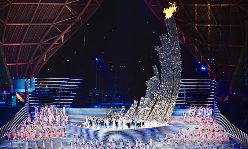 Congratulations! The 19th Asian Games opening ceremony